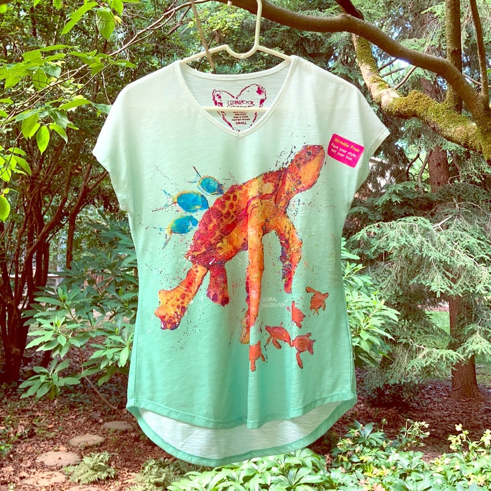 Leoma Lovegrove Turtle Tee NWT small